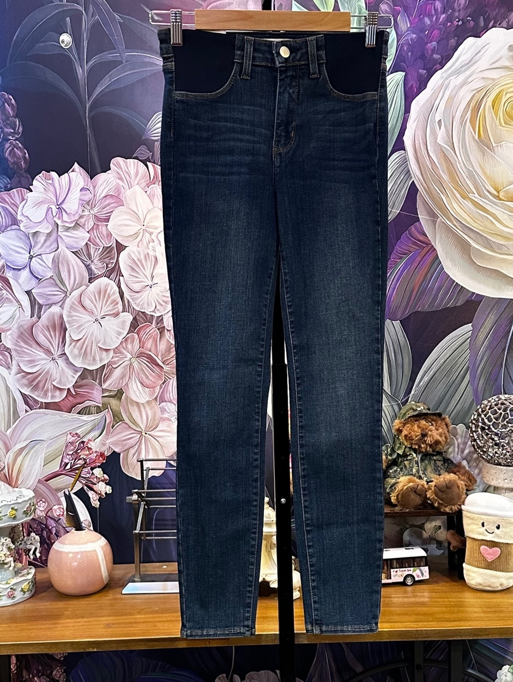 L'AGENCE 25 Marguerite High Rise Skinny Jeans NWT Dark Indigo 26" Inseam NWT